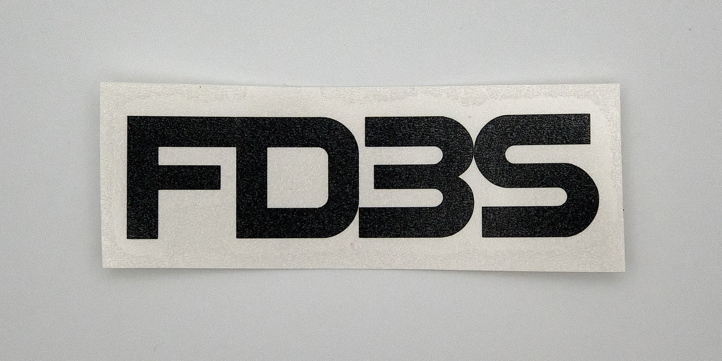 FD3S Vinyl Decal