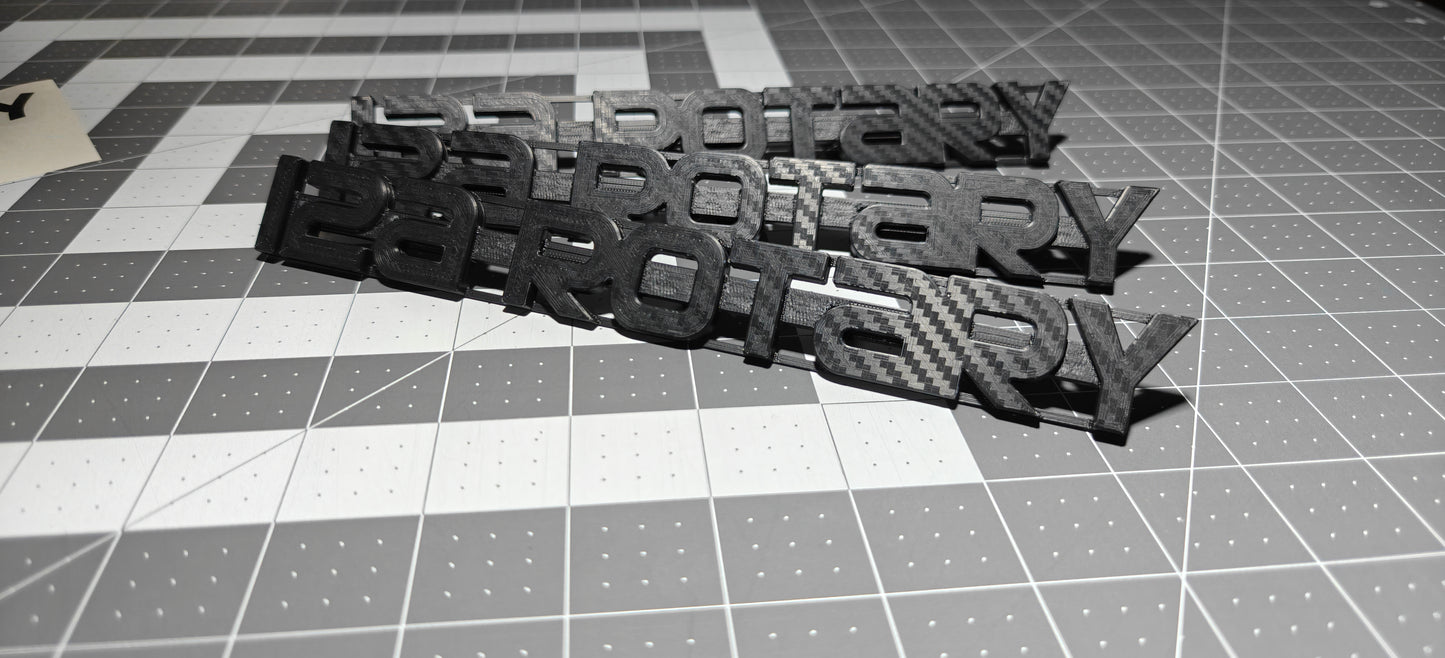 12A Rotary Badge (81-85 Front)