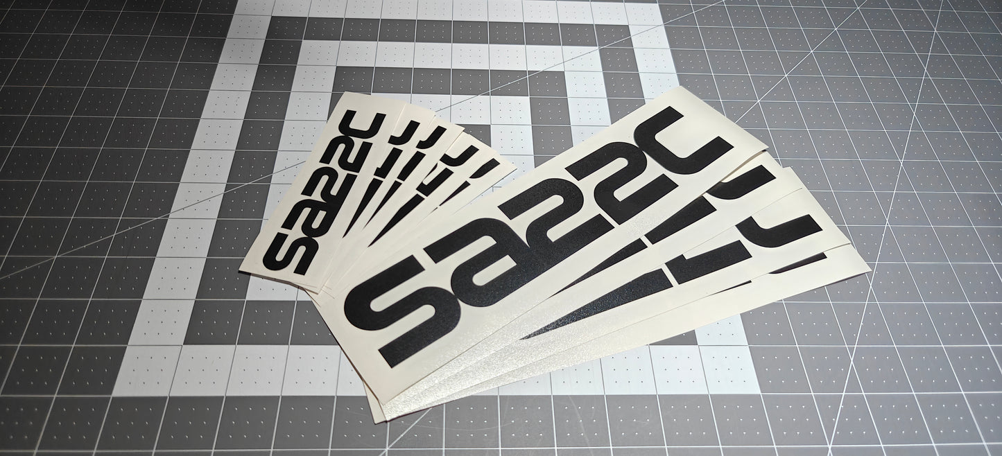 SA22C Vinyl Decal